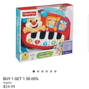 SOLD!! ON MERCARI Fisher price piano